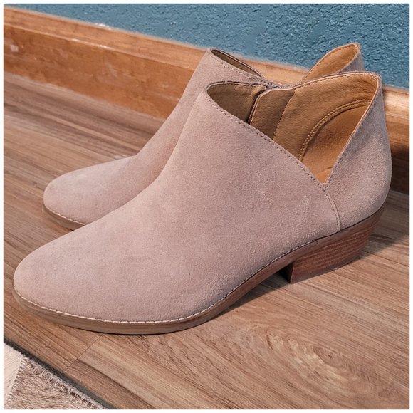 Lucky Brand Tan Women's Ankle Booties Size 7.5M - Picture 2 of 6